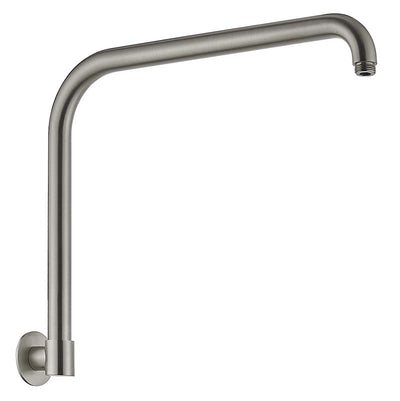 HELLYCAR CHRIS SHOWER ARM 403MM BRUSHED NICKEL