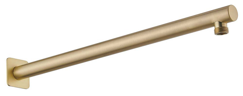 HELLYCAR LIMPID WALL SHOWER ARM ROSE GOLD 450MM