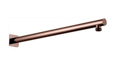 HELLYCAR LIMPID WALL SHOWER ARM 450MM ROSE GOLD