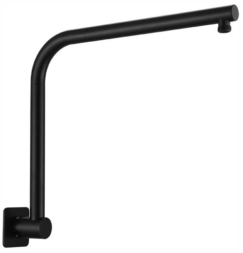 HELLYCAR LIMPID SHOWER ARM BLACK 370MM