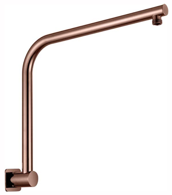 HELLYCAR LIMPID SHOWER ARM ROSE GOLD 370MM