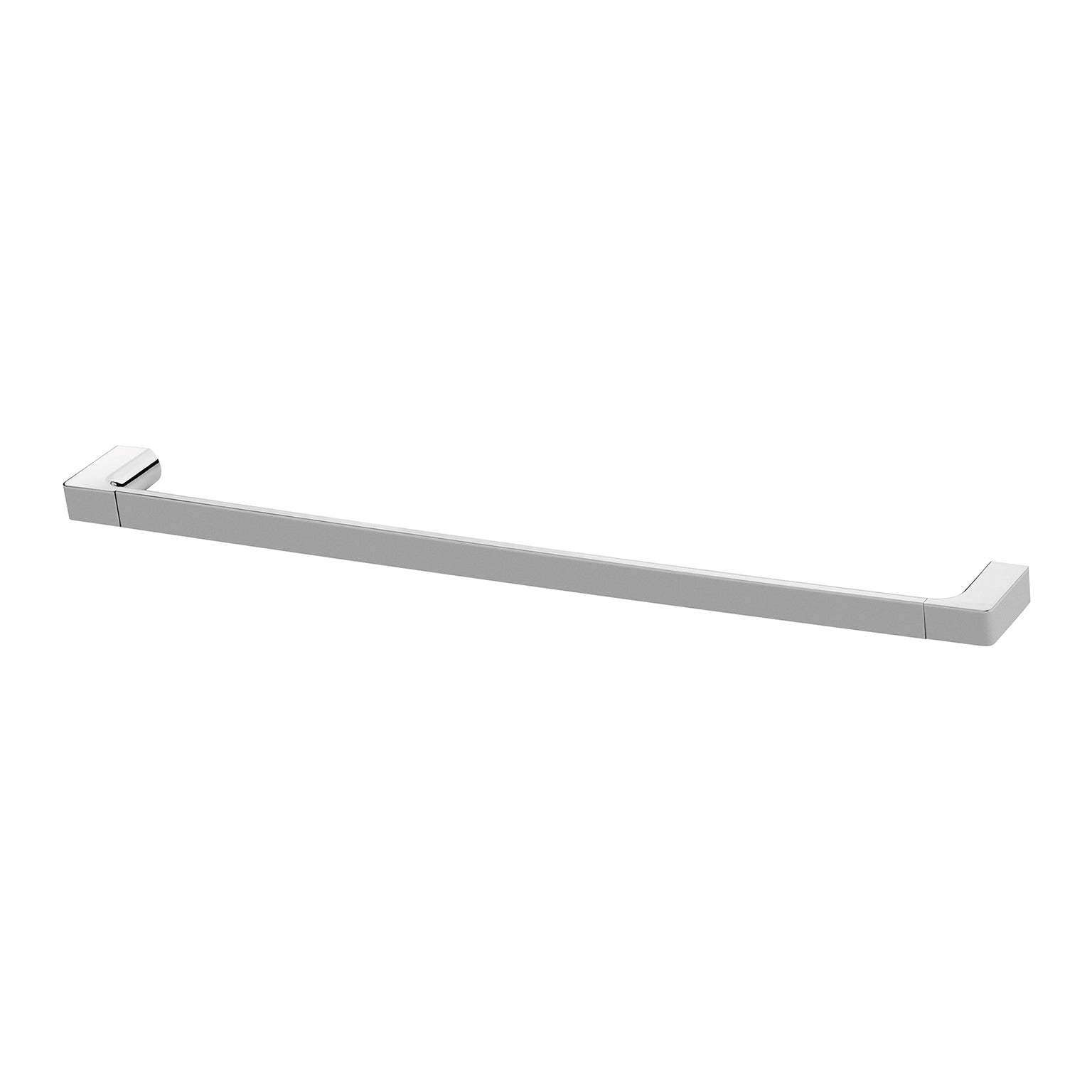 PHOENIX GLOSS SINGLE NON-HEATED TOWEL RAIL CHROME 600MM
