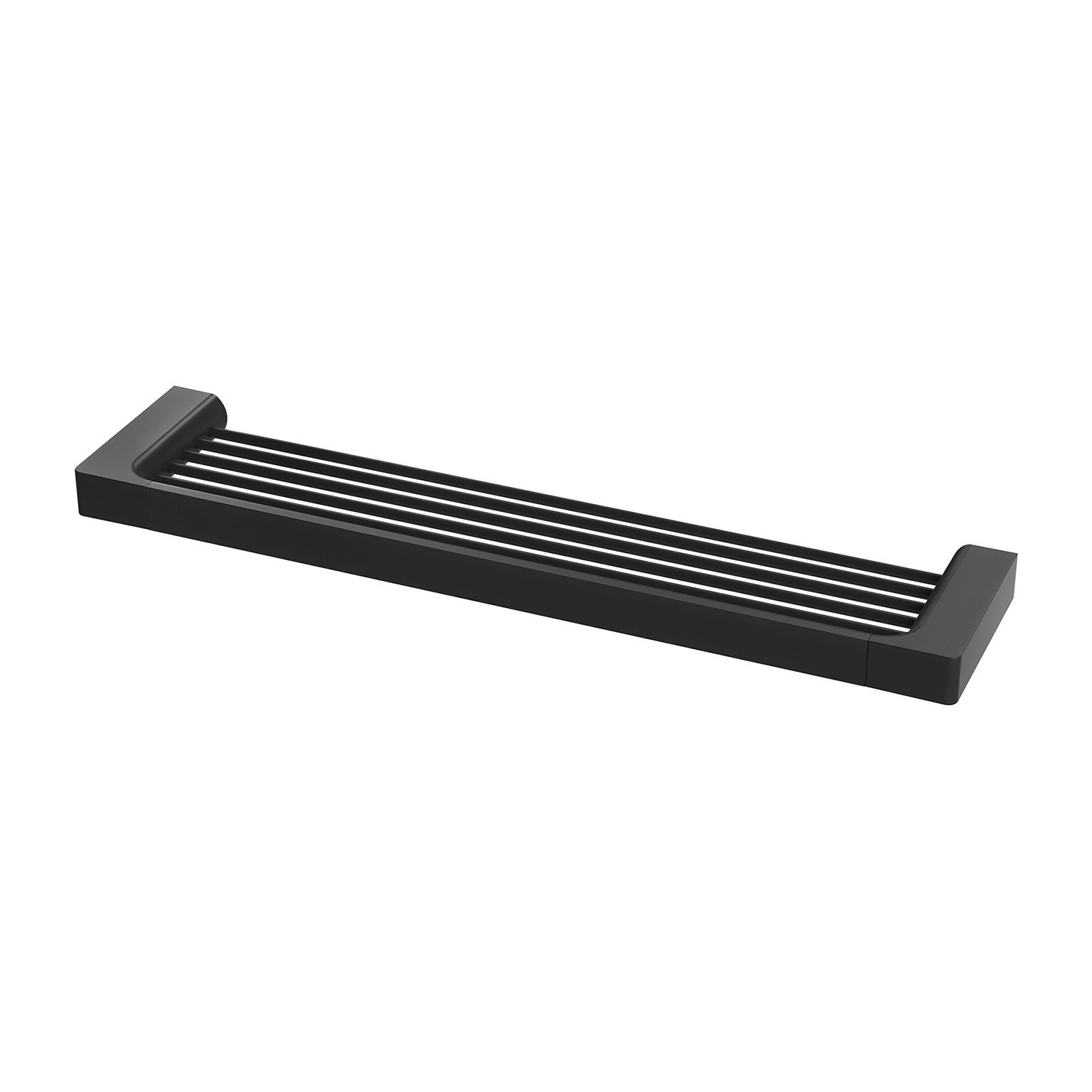 PHOENIX GLOSS SHOWER SHELF MATTE BLACK 400MM