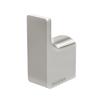 PHOENIX GLOSS ROBE HOOK BRUSHED NICKEL 53MM
