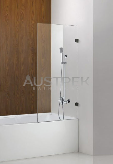 COVEY FIXED PANEL OVER BATHTUB SCREEN GUN METAL GREY