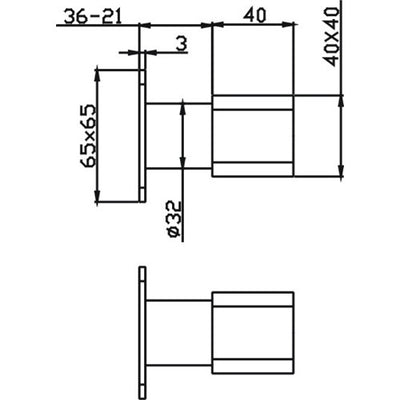 HELLYCAR ELEGANT WALL TOP ASSEMBLIES BLACK