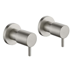 HELLYCAR LUXURY WALL TOP ASSEMBLIES BRUSHED NICKEL