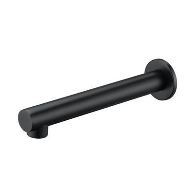 IKON HALI LEAD FREE WALL OUTLET 192MM MATTE BLACK