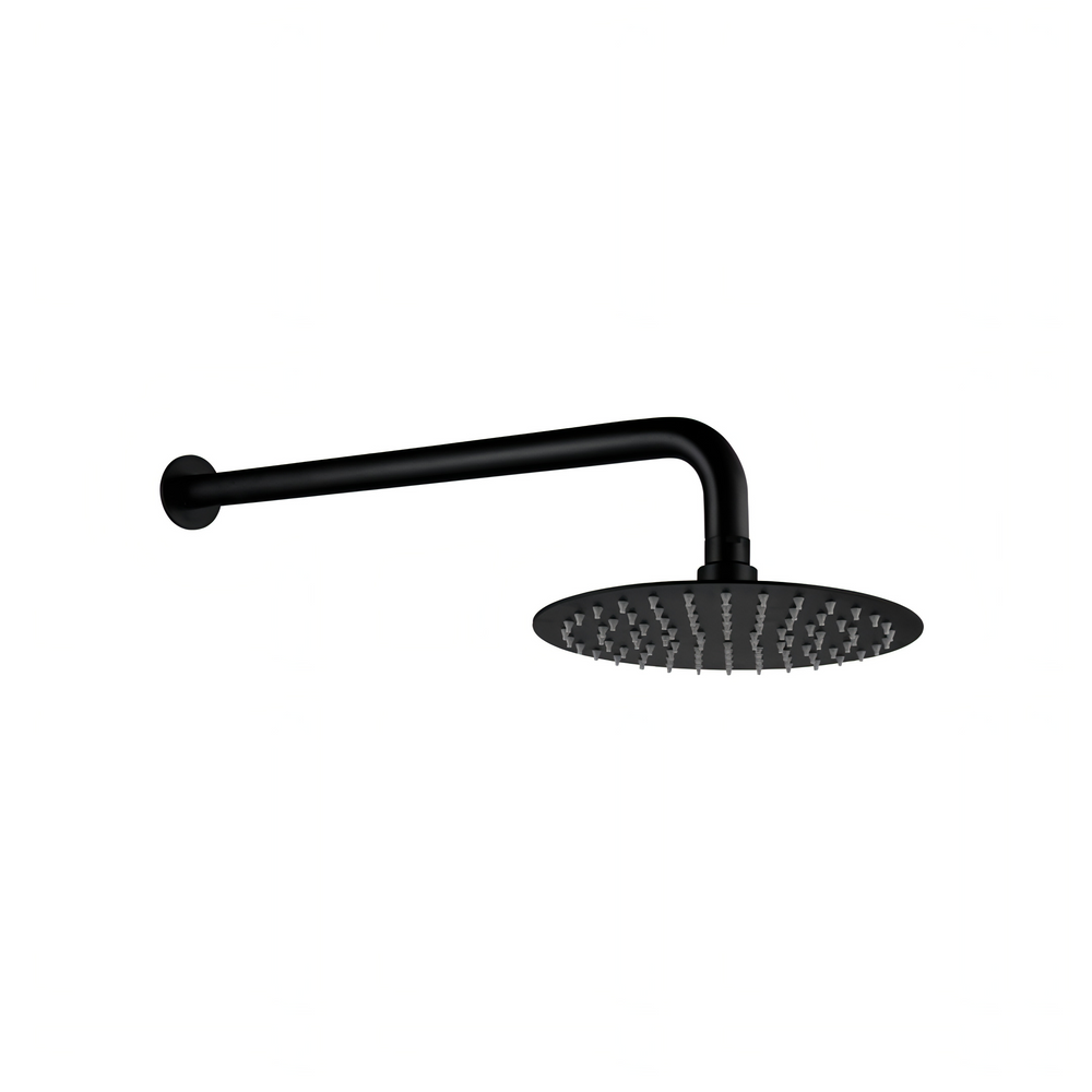 HELLYCAR CHRIS WALL SHOWER ARM AND SHOWER HEAD 200MM ROSE GOLD