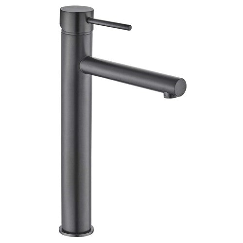 HELLYCAR IDEAL LEAD FREE HIGH BASIN MIXER 314MM BRUSHED GUN METAL