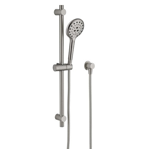 HELLYCAR IDEAL HAND SHOWER ON RAIL BRUSHED NICKEL