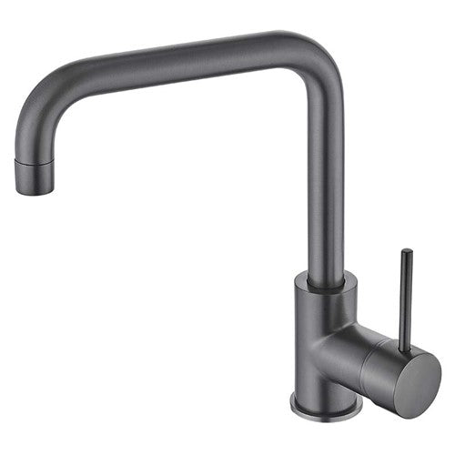 HELLYCAR IDEAL LEAD FREE SINK MIXER 271MM BRUSHED GUN METAL