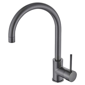 HELLYCAR IDEAL SINK MIXER 326MM BRUSHED GUN METAL