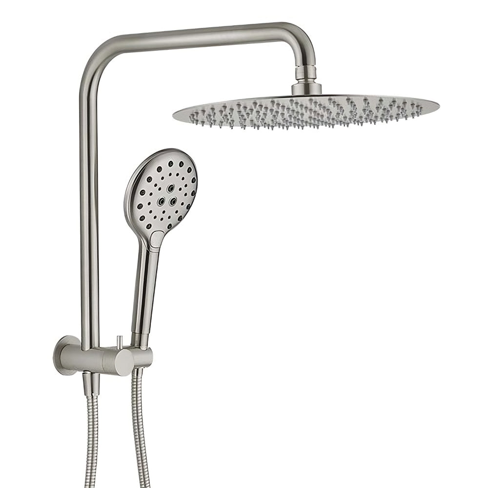 HELLYCAR IDEAL SHOWER SYSTEM BRUSHED NICKEL