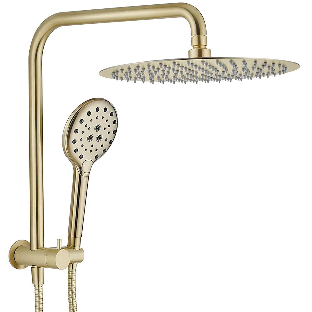 HELLYCAR IDEAL SHOWER SYSTEM BRUSHED GOLD