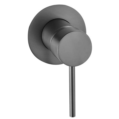 HELLYCAR IDEAL LEAD FREE WALL MIXER BRUSHED GUN METAL