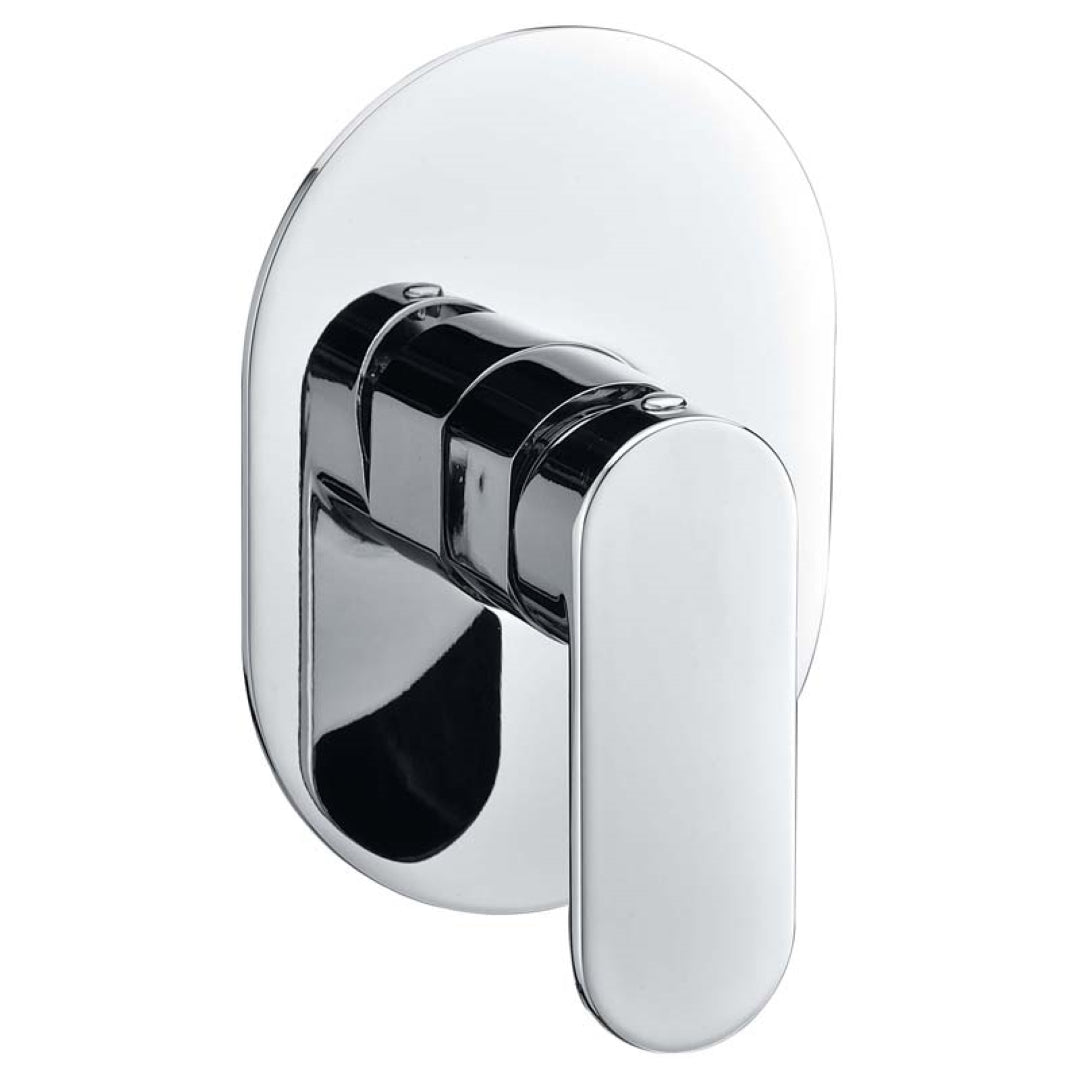 IKON CHROME PINE WALL MIXER 160MM CHROME