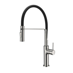 IKON HALI MULTI-FUNCTION SINK MIXER 481MM BRUSHED NICKEL