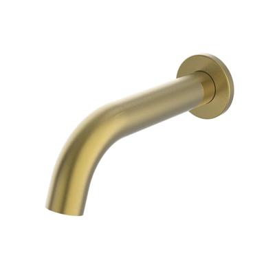 IKON HALI CURVE BATH SPOUT 175MM BRUSHED GOLD