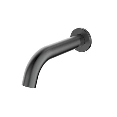 IKON HALI CURVE BATH SPOUT 175MM GUN METAL