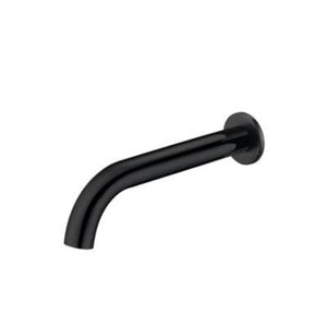 IKON HALI LEAD FREE WALL OUTLET 175MM MATTE BLACK