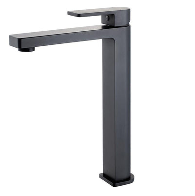 IKON FLORES HIGH RISE BASIN MIXER 282MM MATTE BLACK