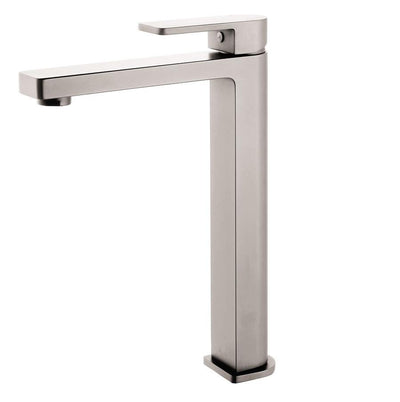 IKON FLORES HIGH RISE BASIN MIXER 282MM BRUSHED NICKEL