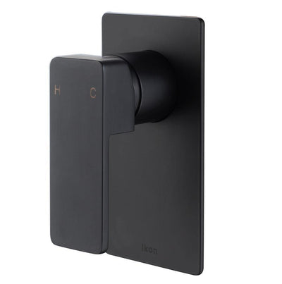IKON CERAM WALL MIXER 140MM MATTE BLACK