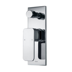 IKON SETO LEAD FREE WALL MIXER WITH DIVERTER CHROME