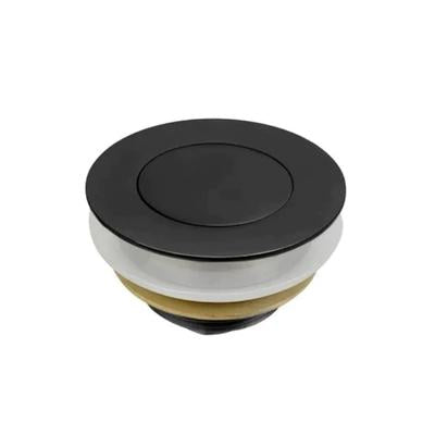 INSPIRE BATHTUB POP-DOWN PLUG AND WASTE BLACK 40MM