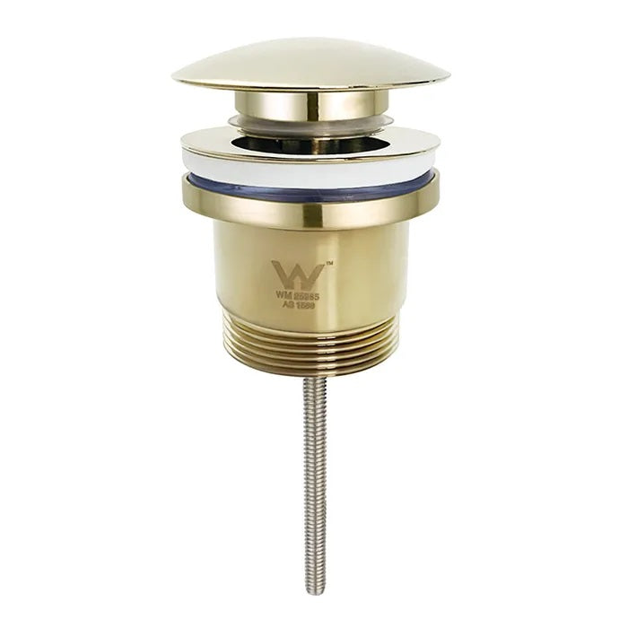 INSPIRE UNIVERSAL POP UP MUSHROOM BRUSHED GOLD 32MM