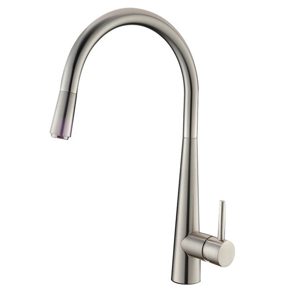 INSPIRE PULL OUT KITCHEN SINK MIXER BRUSHED NICKEL