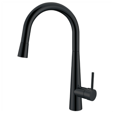 INSPIRE PULL OUT SINK MIXER 420MM BLACK