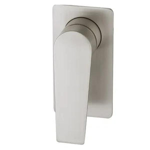 INSPIRE ZEVIO SHOWER WALL MIXER 125MM BRUSHED NICKEL