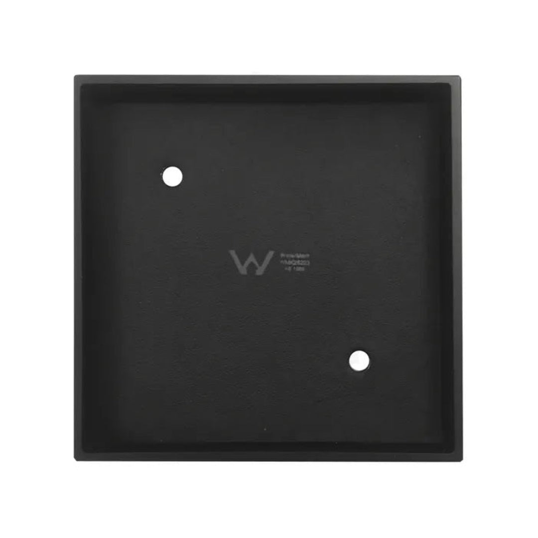 INSPIRE SMART TILES WASTE SQUARE BLACK 114MM