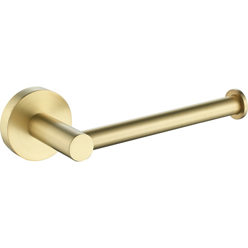 IKON OTUS TOILET ROLL HOLDER BRUSHED GOLD 175.8MM