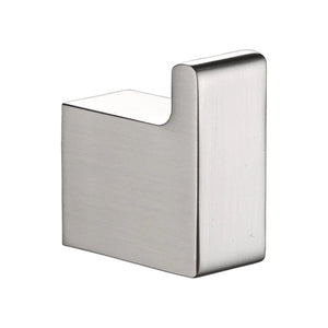 IKON CERAM ROBE HOOK BRUSHED NICKEL 50MM