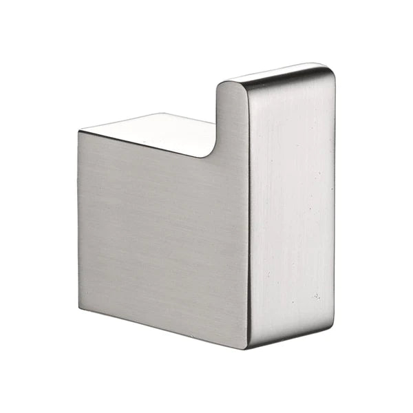 IKON CERAM ROBE HOOK BRUSHED NICKEL 50MM