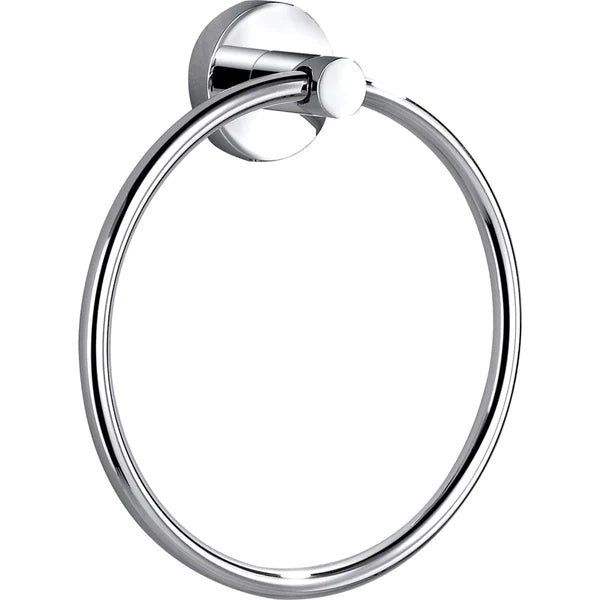 IKON OTUS TOWEL RING GUN METAL 170MM