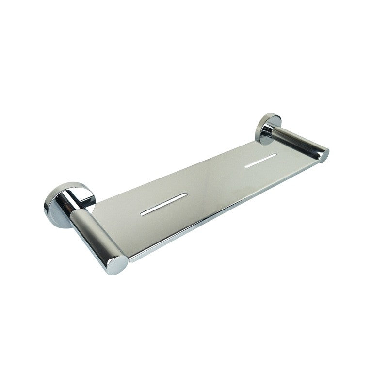 IKON OTUS BLACK METAL SHELF CHROME 385MM