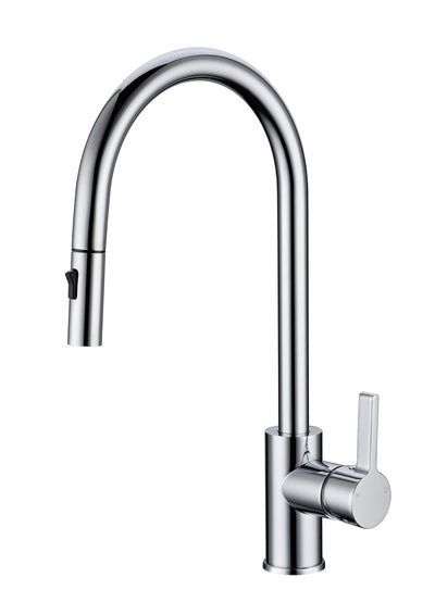 IKON OTUS LEAD FREE PULL-OUT SINK MIXER 405MM CHROME
