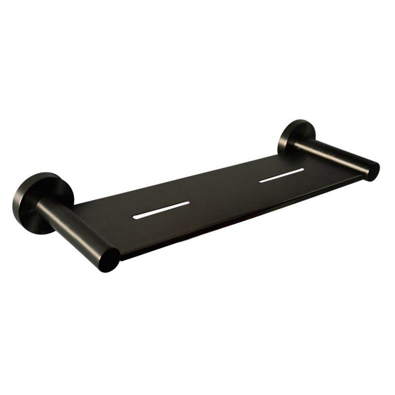 IKON OTUS BLACK METAL SHELF GUN METAL 385MM