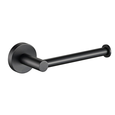 IKON OTUS TOILET ROLL HOLDER MATTE BLACK 175.8MM
