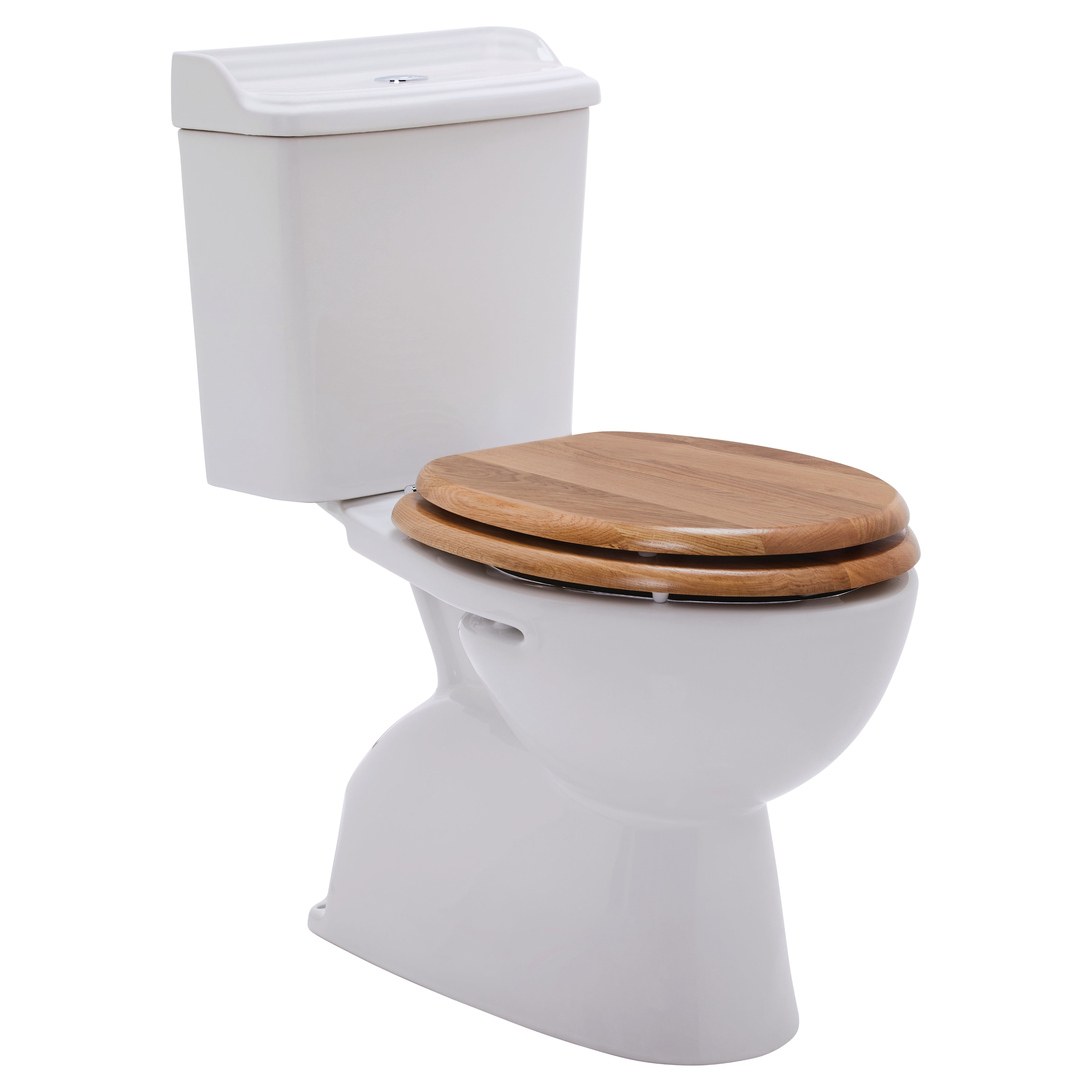 JOHNSON SUISSE COLONIAL II CLOSE COUPLED TOILET GLOSS WHITE