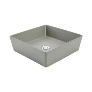 JOHNSON SUISSE VENEZIA SQUARE COUNTER TOP BASINS ASH 380MM