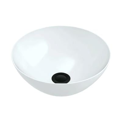 JOHNSON SUISSE VENEZIA ROUND BOWL COUNTER TOP BASINS WHITE