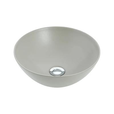 JOHNSON SUISSE VENEZIA ROUND BOWL COUNTER TOP BASINS WHITE