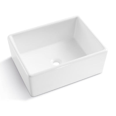 POSEIDON FERMENTALE CERAMIC KITCHEN SINK WHITE 530MM