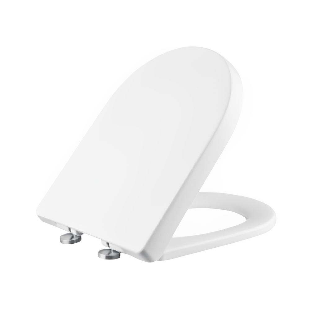 POSEIDON POLO BACK TO WALL TOILET SUITE GLOSS WHITE