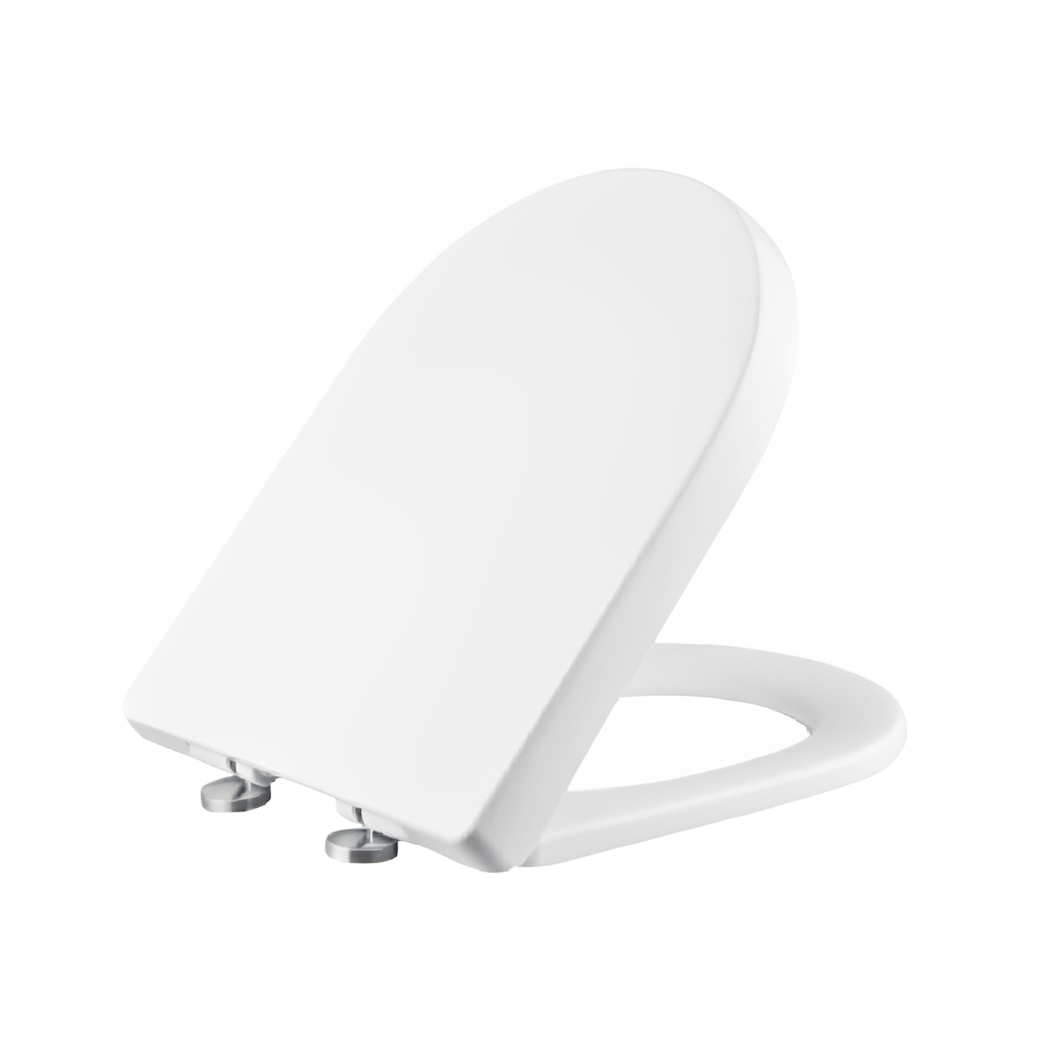 POSEIDON AMBULANT BOX RIM TOILET SUITE GLOSS WHITE